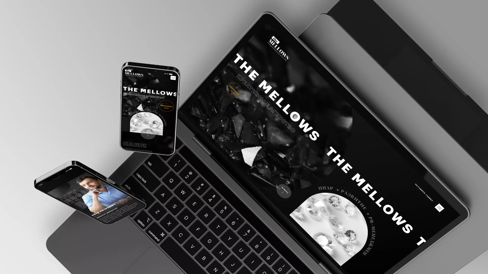 Разработка сайта креативного агентства «The Mellows» в Угличе